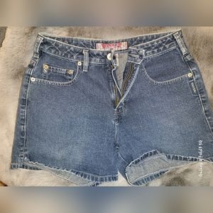 Silver Woman's Jean shorts
